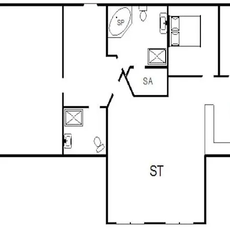 Holiday home Spacious In With Sauna Fano